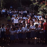 Dhardo Rimpoche With HIs Pupils