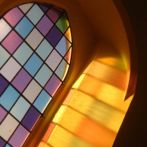Sheffield Buddhist Centre Stained Glass