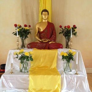 North London Buddhist Centre shrine