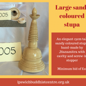 Large Sand-Coloured Stupa
