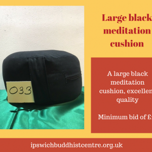 Large meditation cushion