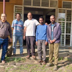 Santosh with community 