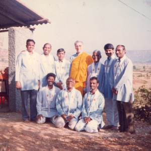 Five Ananda with Bhante