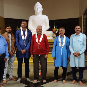 New Mitra with Dh. Chandrashil