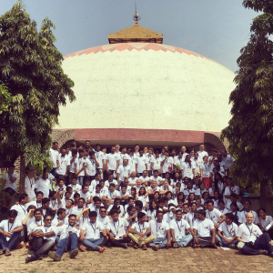A group shot from the International Buddhist Youth Convention in India 2016