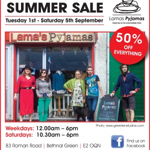 Lama's Summer Sale