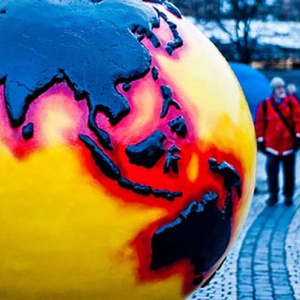 Globe at COP15