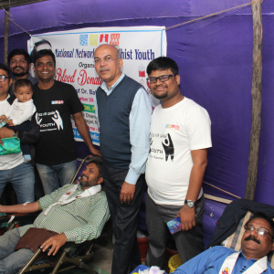 The Order members are supporting blood camp