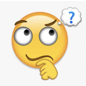 Question mark emoji