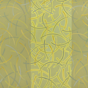 Tomo Series 2, acrylic on canvas, Abhayavajra talks about his work inside