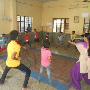 Learning of Self Defense (Karate)