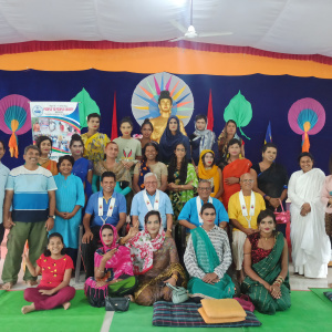 Group photo of participants and leaders
