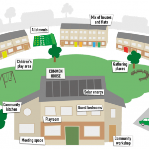 Cohousing infographic - from Suvana Cohousing blog: http://suvana.org