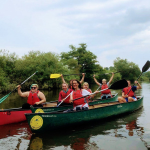 Dharma Life Course beings canoeing on River Wye
