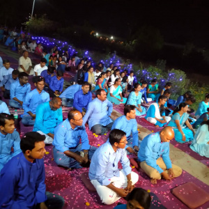 45 women and men became Mitras during Buddha day celebrations at Nagaloka, Nagpur, India