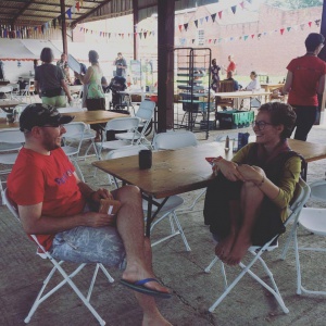 lunch time in the barn 