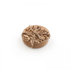 Round Tree Silhouette Coasters - £4.50