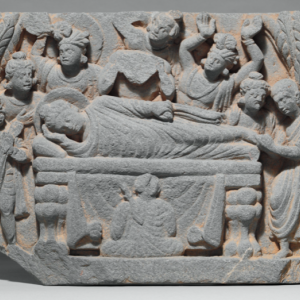 Gandharan Parinirvana 2nd-3rd century (The Met)