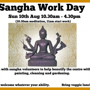 Sangha Work Day