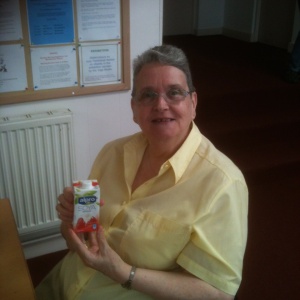 Brenda discovers soya cream