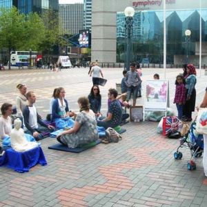 Birmingham street meditation