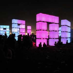 Cube Henge, Glastonbury 2010