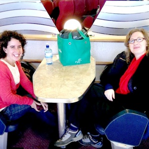 Prajnagita and Ruth, from Dublin