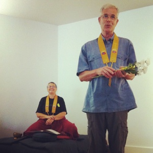 Presenting Sangharakshita's offerings