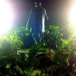 Dr. Ambedkar all lit up
