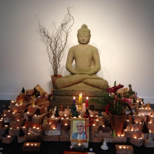 The shrine after the dedication