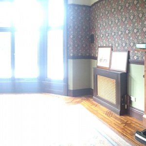 The sofa room, venue for many meetings in the last 18 years