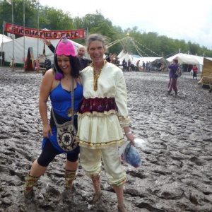 Buddhafield Festival - muddy, maybe; happy, yes!